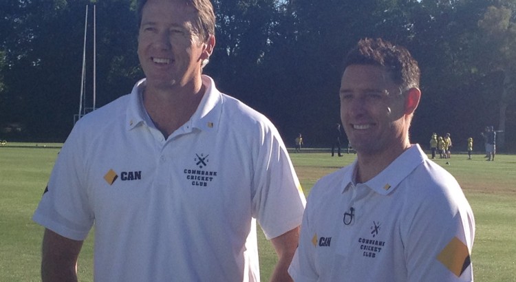 McGrath and Hussey